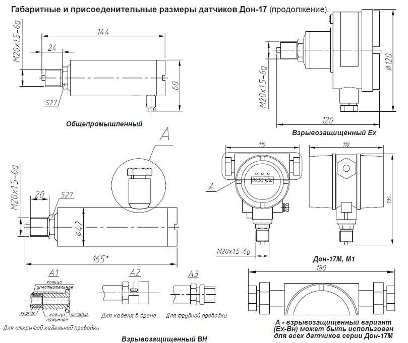 Метран 150tg схема подключения